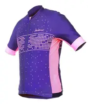 spring/summer new cycling suit bike short sleeve top Starry Jersey