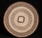 Batonga, Winnowing, Basket, 47 cm, Zimbabwe, Zambia, African Baskets. R20