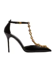 Balmain Sync Pointed Toe Stilettos 38.5,38,39.5,39,40 black