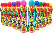 Dab-O-Ink 12 Pack Bingo Daubers - 3 oz Each, Assorted Colors