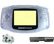 2023 Replacement Transparent Full Housing Shell Pack Case for Gameboy Advance