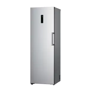 LG樂金GR-FL40MS WiFi變頻直立式冷凍櫃 精緻銀 送不鏽鋼刀具砧板組