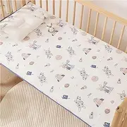 ZONEY Potty Training Bed Pad 100% Waterproof, Bed Wetting Protection Pad for Twin and Toddler Beds, Reusable, Non Slip and Easy to Change, Waterproof Mattress Pad, Bed Mats Washable (C, S(70 * 90cm))