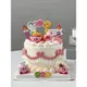 網紅韓式ins風蛋糕裝飾品星之卡比套裝擺件兒童生日蛋糕烘焙插件