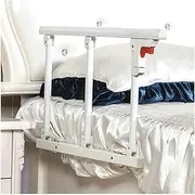 Foldable Bed Rail Safety Side Guard for Elderly Adults Assist Handle Handicap Bed Railing Hospital Aluminum Alloy Grip Bumper Bar (Color:16cm, Size:70x40cm)