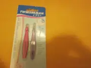 Tweezerman LTD Mini Slant & Point Tweezer Set