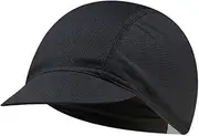 [Generic] Lightweight Cycling Caps Under Helmet Retro Skull Cap Breathable Sports Cap Quick Drying Running Cap Flat Cap Sun Protection Hat Sports Protective Gear Accessory