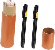 PERSELOSO 20Pcs Replaceable Tailors Chalk with Pen Cases Ergonomic Markers for Sewing DIY Projects and Clothing Alterations Non Staining Convenient Chalk