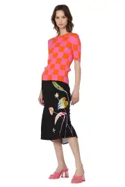 Spring Check Top