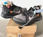 New Nike Off-White Zoom Fly SP Black White Sz 8 Mercurial 97 90 Virgil Ten