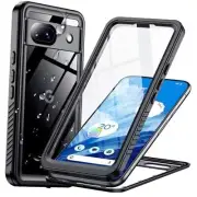 for Google Pixel 8a Case Waterproof, Built-in Lens & Screen Protector[Full