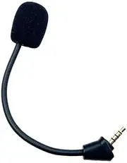 3.5mm Replacement Microphone, Detachable Microphone Compatible with Hyper X Cloud Il Wireless Kingston Hurricane 2 Wireless Bluetooth Edition Gaming Headset, Noise Cancelling Replacement Mic