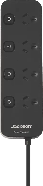 Jackson 4 Way Individual Switch Powerboard