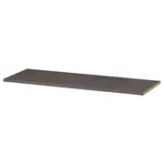 KOMPLEMENT shelf, dark grey, 100x35 cm