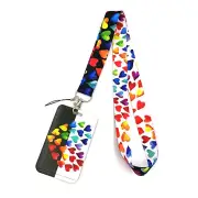 Fashion Neck Lanyard Strap String Phone Keys ID Card Badge Name Tag AUS STOCK