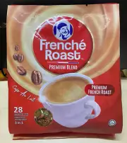 FRENCHE ROAST PREMIUM BLEND & PREMIUM FRENCH ROAST 3 IN 1 COFFEE (28 STICK)