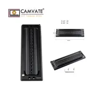 CAMVATE Aluminum 12" Versatile ARRI Standard Dovetail Bridge Plate For Camera