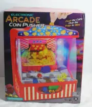 Electronic Coin Pusher Machine Toy Arcade Game New