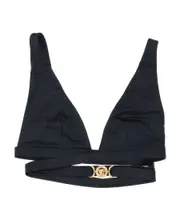 logo-embellished bikini top 1,2,3,4,5 Black