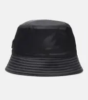 [Prada] Prada Logo Re-Nylon bucket hat UK 7 1/8 black