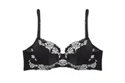 Bendon Body Lace 2 Tone Balconette Bra 216-7219Z Black and Silver