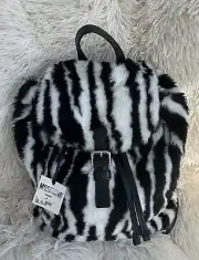 Jeremy Scott Moschino Backpack Faux Fur RARE