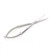 Aquarium Stainless Steel Spring Scissors Fish Tank Plants Grass Anti-Skid Scisso