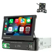 Car Stereo Radio Carplay Android Auto Bluetooth WIFI 7in Head Unit W/4LED Camera