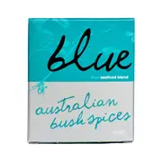 Australian Bush Spices Blue Seafood Indigenous Flavour Rub Salt Seasoning 80g