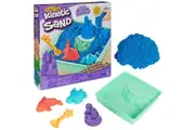 Kinetic Sand - Sandbox Set Moldable Sand 454gm Blue - Spin Master