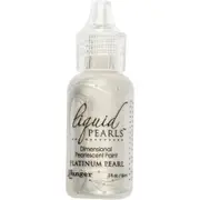 Liquid Pearls Dimensional Pearlescent Paint 14ml-Platinum