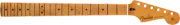 Fender Satin Roasted Maple Stratocaster Neck, Maple, 12", Flat Oval Shape