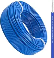 100/200/320ft UL Certification Teflon Jacket 16-26AWG 200℃ Oxygen-Free 300/300V Tinned Copper UL1332 for Electronics and High Temperature Working Area(320ft,16AWG)