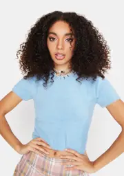 [Glamorous] Azure Blue Jumper