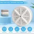 Portable Washing Machine Mini Turbine Washer USB For Travel Camping #T