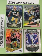 Aaron Rodgers Packers Lot (4) Holo Elite Certified Legacy Mvp Pack Fresh