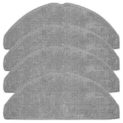 4 Pack Mop Cloths Replacement Part for Eufy L60 Robot Vacuum Cleaner, Microfiber Mop Pad Washable Mo As Shown