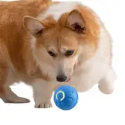 Shaky Ball Toy Automatic Jumping Ball Dog Toy Vibrating Ball For Pet-Blue