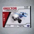 Erector by Meccano PLANE Metal Model Building Kit Toy Arts Crafts NEW IN BOX