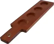 Cabilock 1pc Wood Cup Tray Mold Creative DIY Bar Tray Holder for Handmade Wine Cup Storage Safe Wood Material Easy to Clean Break Resistant Versatile Design for Embellishments
