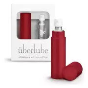überlube Good-To-Go Travel Set - Silicone-Based Personal Lubricant for All-In-On