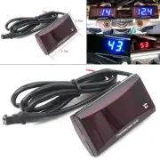 Universal Motorcycle Digital Water Temperature Gauge Meter Thermometer Fit Most
