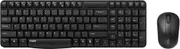 Rapoo X1800S 2.4GHz Wireless Optical Keyboard Mouse Combo - Black