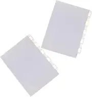 TEHAUX Sturdy File Classification Folders 2 Pack for Contracts Documents Easy to Organize