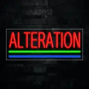 Alteration LED Neon Sign 30"L x 12"H #30008