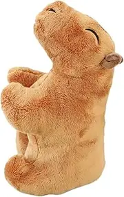 Capybara Golf Club Cover - Funny Animal Driver Racket Cover, Soft Plush Racket Protector | Unique Golf Accessory for Men, Sports Gift for Golf Course, Driving Range and Tur