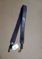 NWT Coach Novelty Crossbody Strap Chelsea Champlain Tatoo Print In Plum /Purple