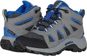 [MERRELL] Oakcreek Mid Lace Waterproof Hiking Boot, Charcoal, 10.5 US Unisex Big Kid