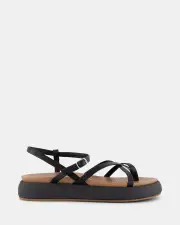 Miss Sofie Isla/Black Womens Sandals 38