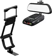 Rearview Mirror Radar Detector Mount,Aluminum Rearview Mirror Bracket Suitable for UNIDEN R1 R2 R3 R4 DFR3 DFR6 DFR7,Radar Detector Rearview Mirror Stem Mount (Compatible with Uniden Radar Detector)